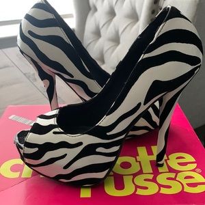 Zebra heels